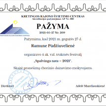 Spalvinga nata pažyma