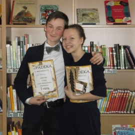 meninio skaitymo laureatai