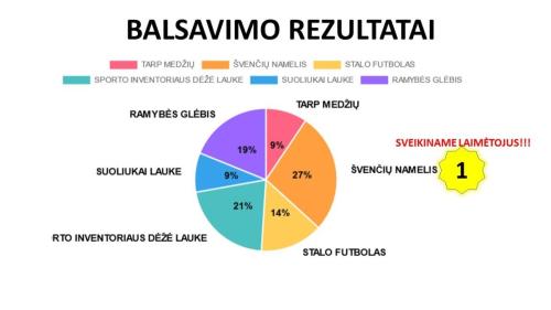 rezultatai